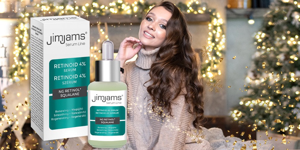 A kedvenc hatóanyag - JimJams Serum Line NG Retinol+ Retinoid 4% szérum