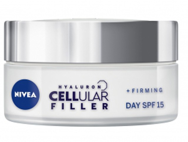 NIVEA HYALURON CELLULAR FILLER BŐRERŐSÍTŐ NAPPALI ARCKRÉM, 50 ml