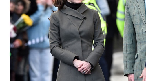 Kate Middleton, szuper a kabátod