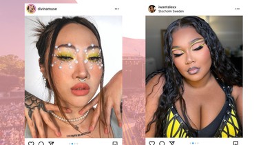 Merész fesztivál sminkek, amikkel garantáltan főszereplő leszel