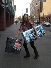 Aznap vettem a rock band nevű játékot... :)