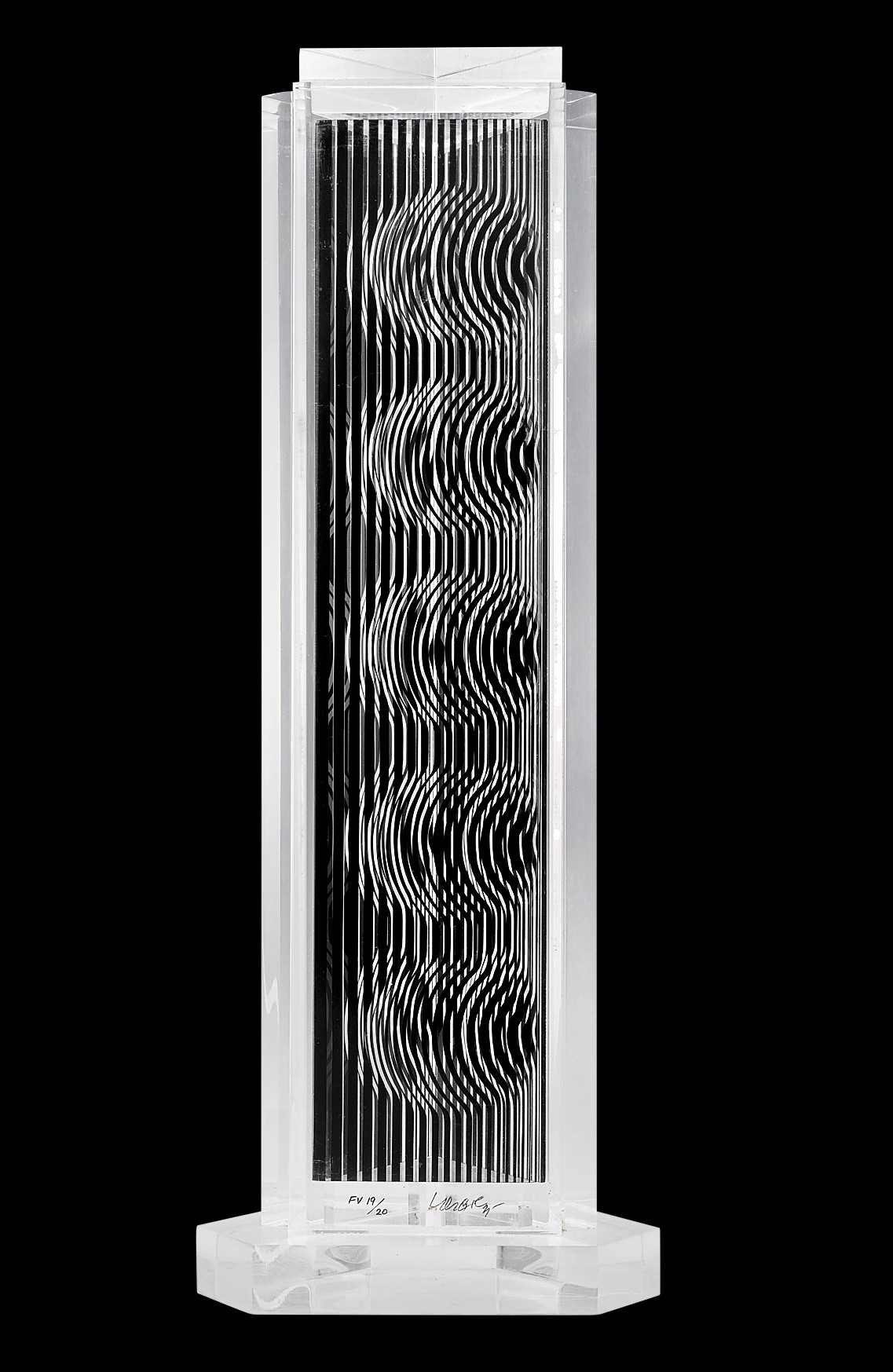 Victor Vasarely: Object (433. tétel), kikiáltási ár: 900 000 Ft
