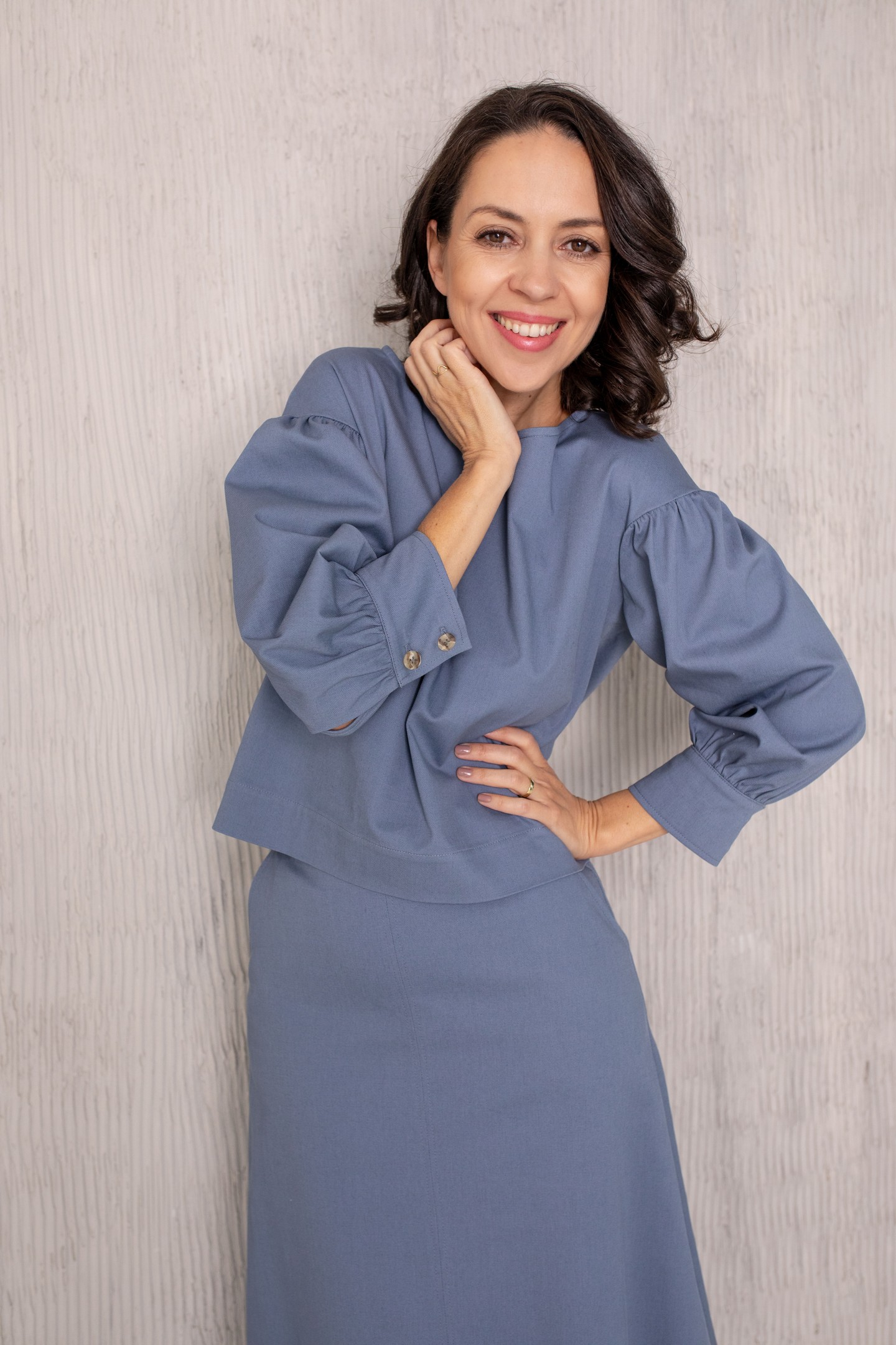 Kék szett: PLIÉ, Fotó: Korn Beatrix