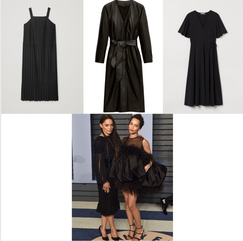 Pliszírozott COS 89 euró Vékony övvel H&M 7995 Ft Bőrruha MASSIMO DUTTI 114 995 Ft