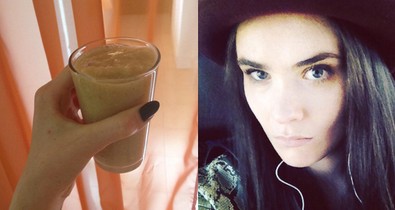 A halálból jött visssza modell...