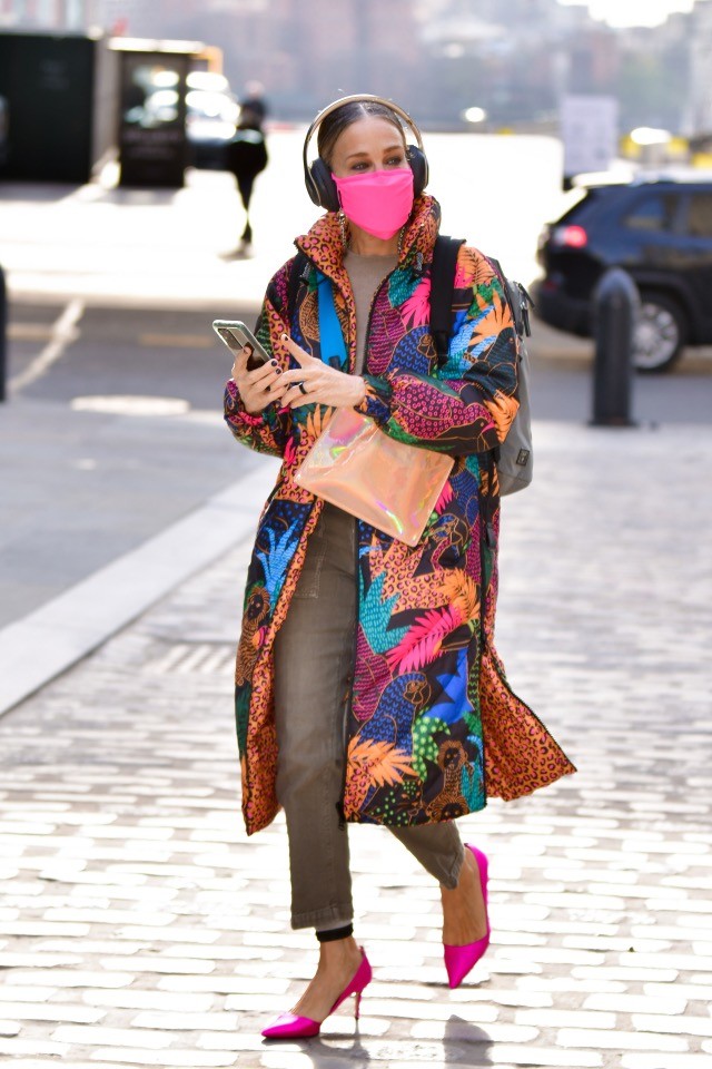 Sarah Jessica Parker megtalálta a legvadabb téli pufikabátot