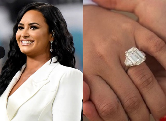 7. Demi LovatoGyűrű értéke: 3,4 millió ausztrál dollár - kb. 742 millió Ft