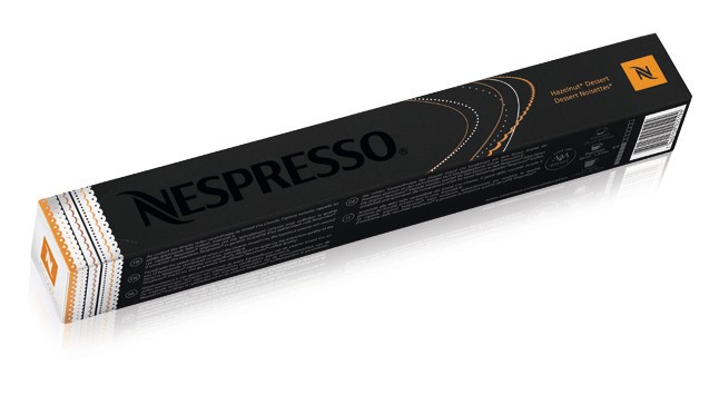 Limited Edition mogyorós kávékapszula NESPRESSO 130 Ft/db www.nespresso.hu 