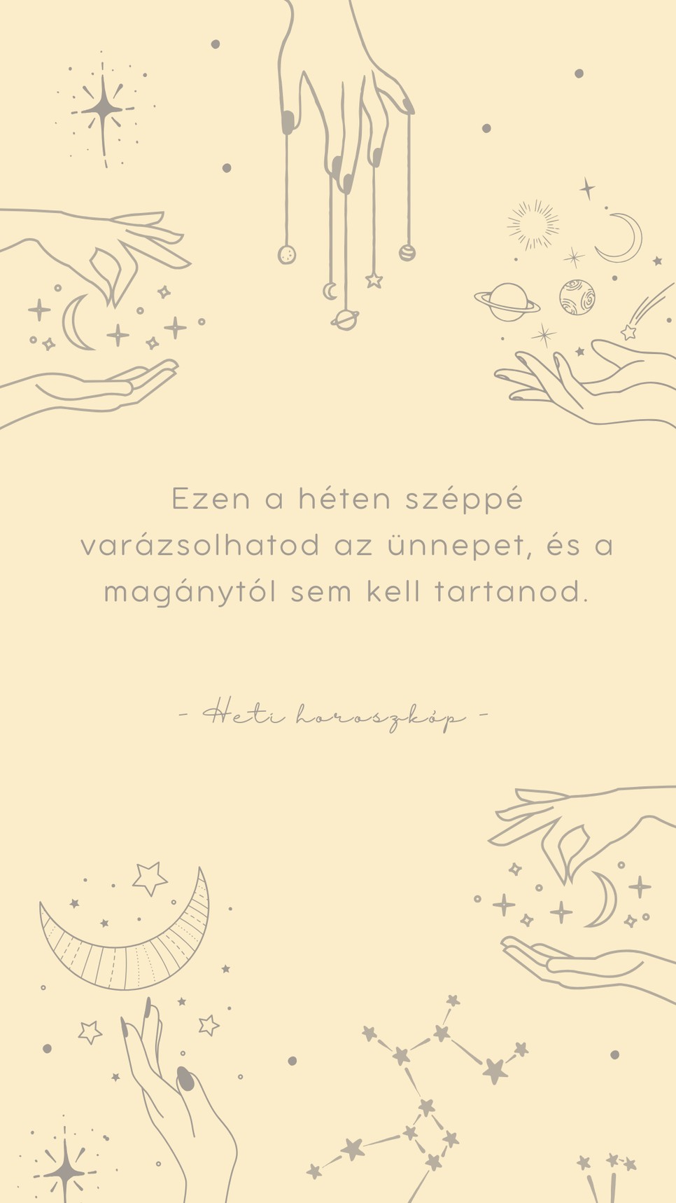 Ezt súgja a heti horoszkóp