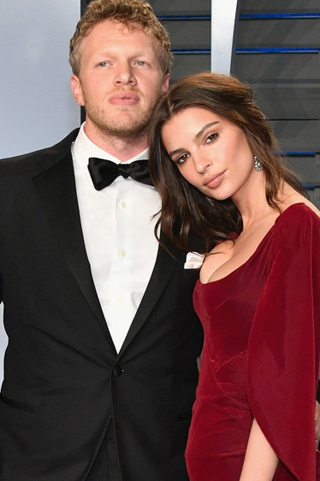 Emily Ratajkowski és férje