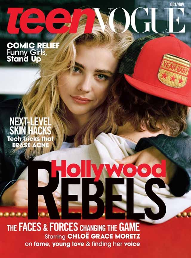 chloé grace moretz, chloe grace moretz, teen vogue, brooklyn beckham, szakítás, címlap, magazin