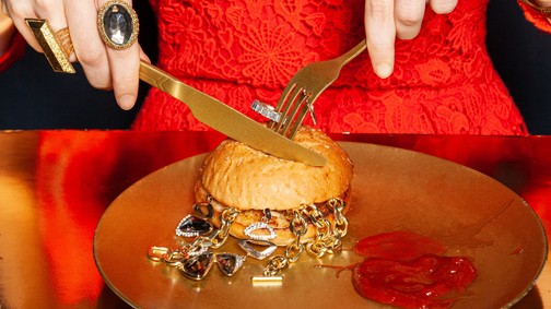 Dior logós hamburger, Vuitton latté és Prada macaron, te kipróbálnád őket?