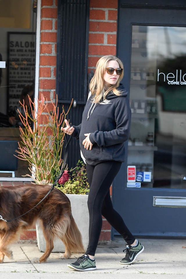 Amanda Seyfried terhes, Finn