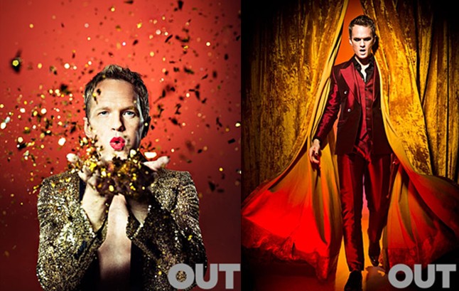 Csillogás és glamúr: ilyen Barney Stinson az Out magazin címlapján