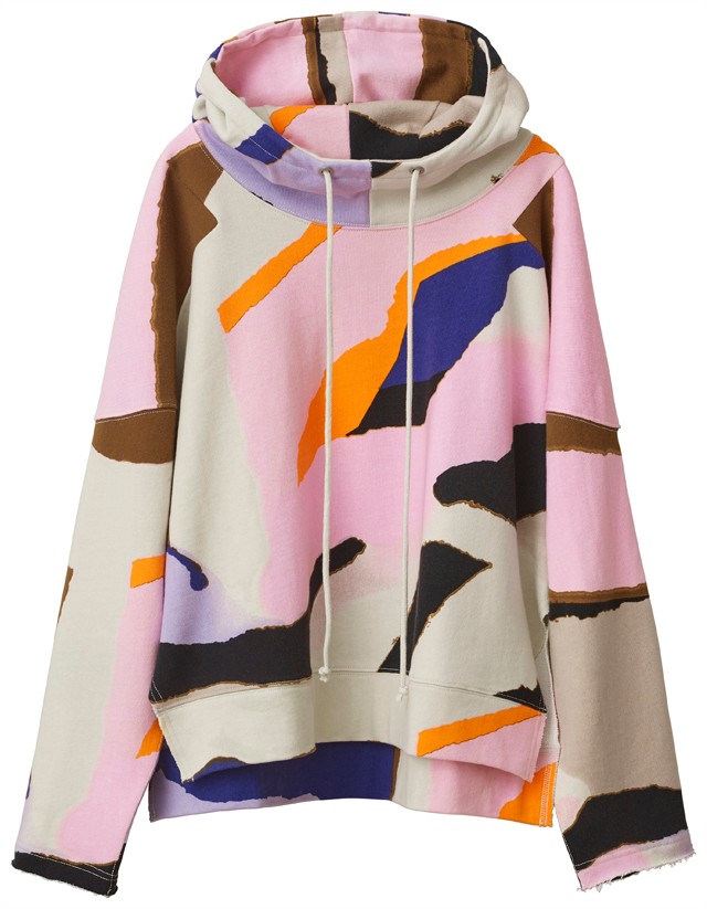 Kapucnis pamut pulóver 12995 Ft