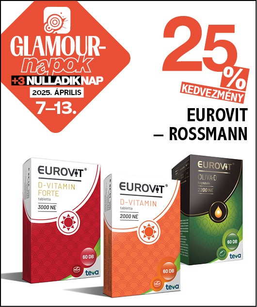 Eurovit étrend-kiegészítő - 60 db, GLAMOUR-napok alatt 25%-os kedvezménnyel vásárolhatod meg