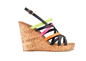 Színes pántos telitalpú szandál RITA ORA X DEICHMANN 9990 Ft