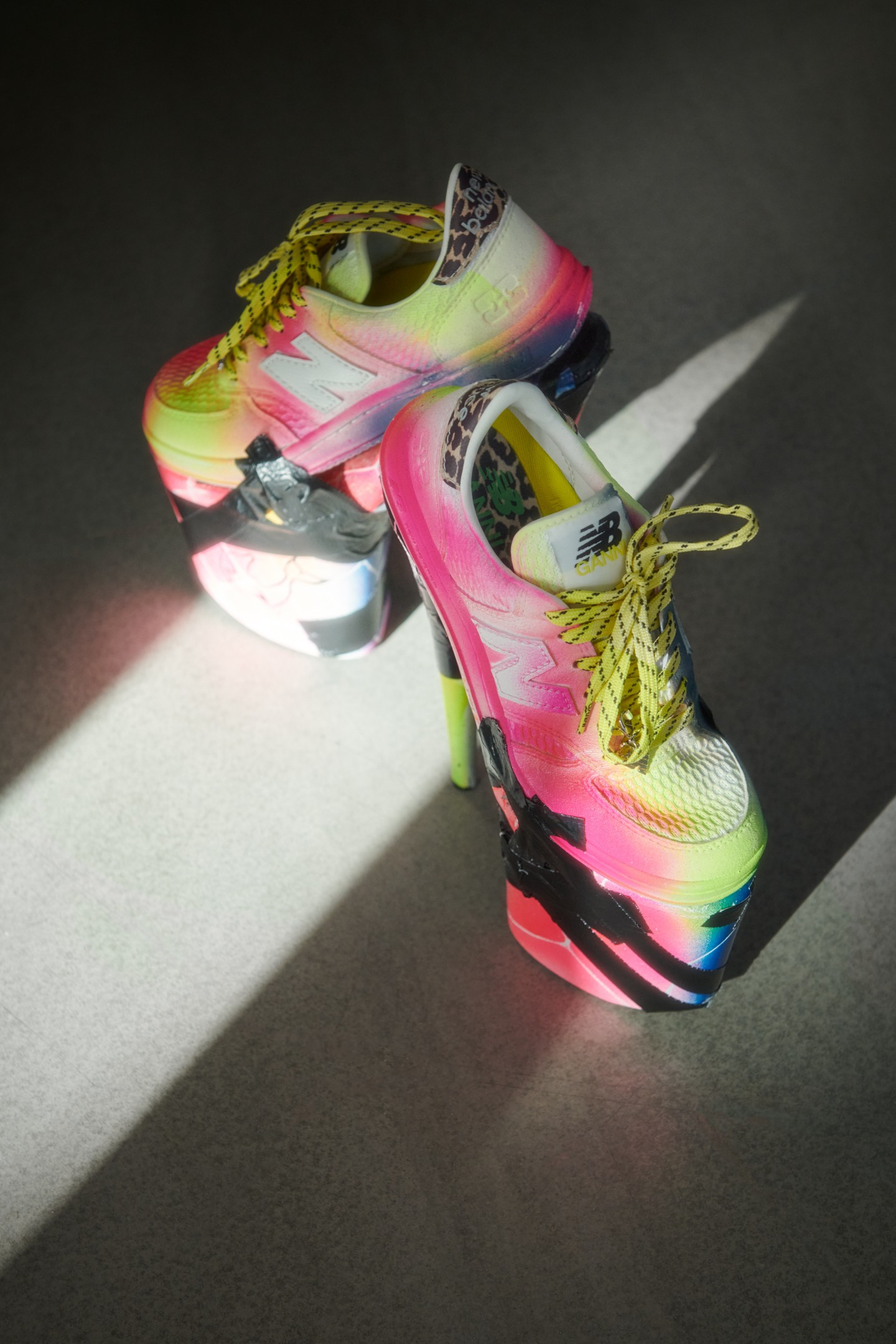 Ganni X New Balance New Talent programban készült cipőalkotás: Masculina