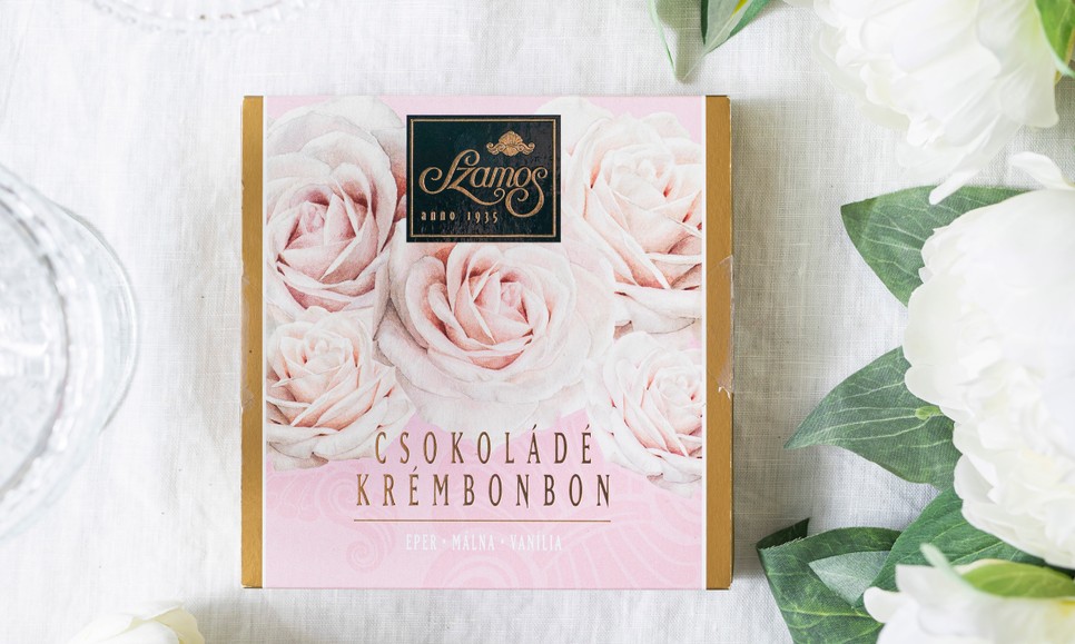 Csokoládé krémbonbon.