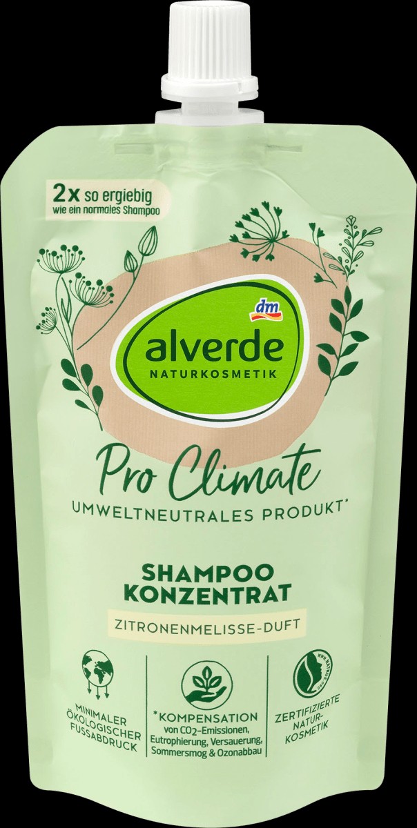 Pro Climate samponkoncentrátum citromfű illattal ALVERDE NATURKOSMETIK 999 Ft/100 ml