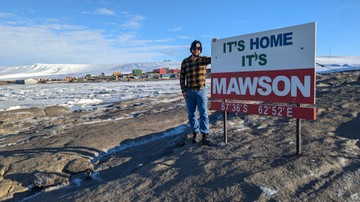 Mawson állomás, az ausztrál kormány által a legrégebben fenntartott kutatóbázis az Antarktiszon