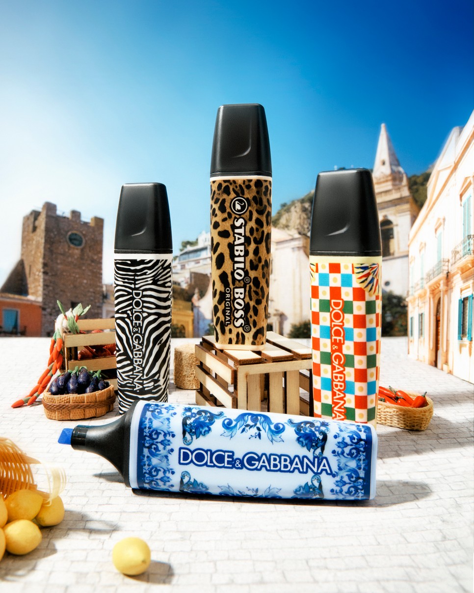 A STABILO és a Dolce and Gabbana kiemelőfilcei limitált számban kaphatóak a Pirex boltjaiban és online is