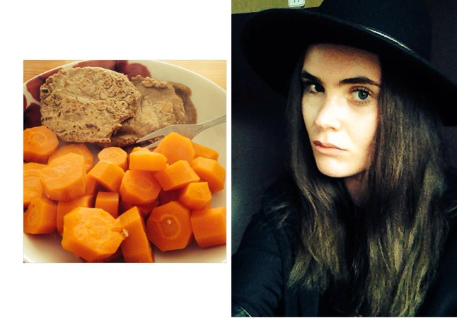 A halálból jött visssza modell...