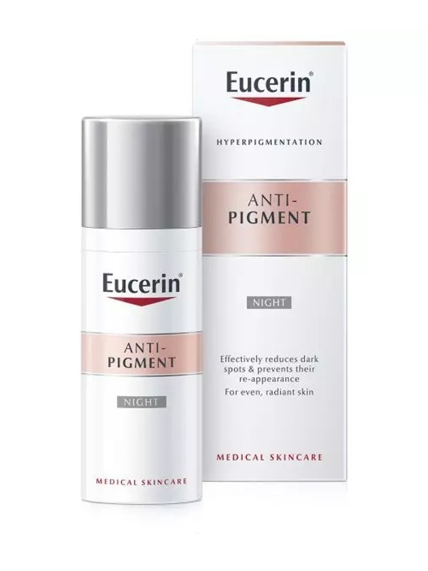 Anti Pigment Night éjszakai arckrém EUCERIN 9899 Ft/50 ml a Benu gyógyszertárakban és a webshopban, GLAMOUR kuponnal, 25% kedvezménnyel 7424 Ft