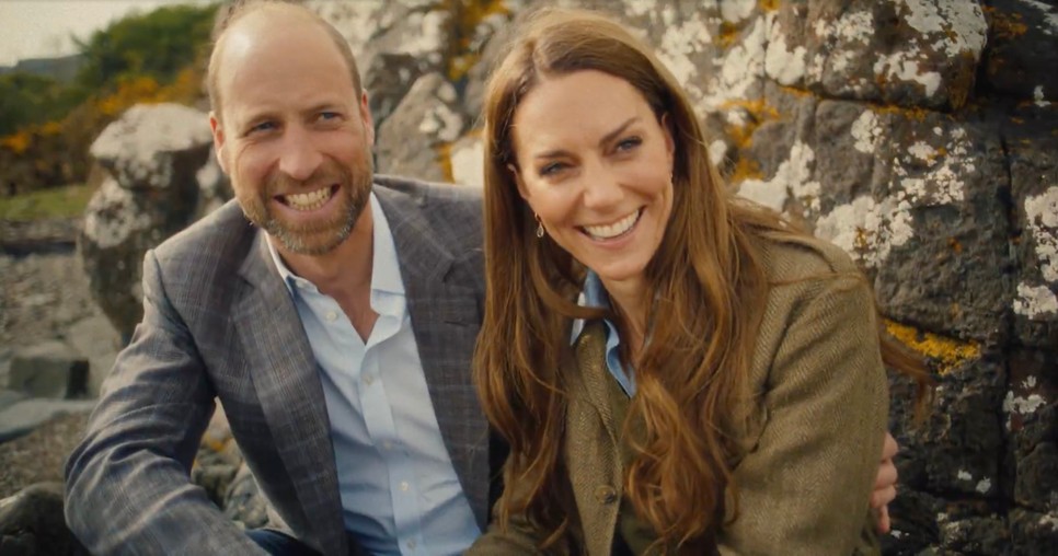 Katalin hercegné mellett Vilmos herceg is megjelenik a videóban