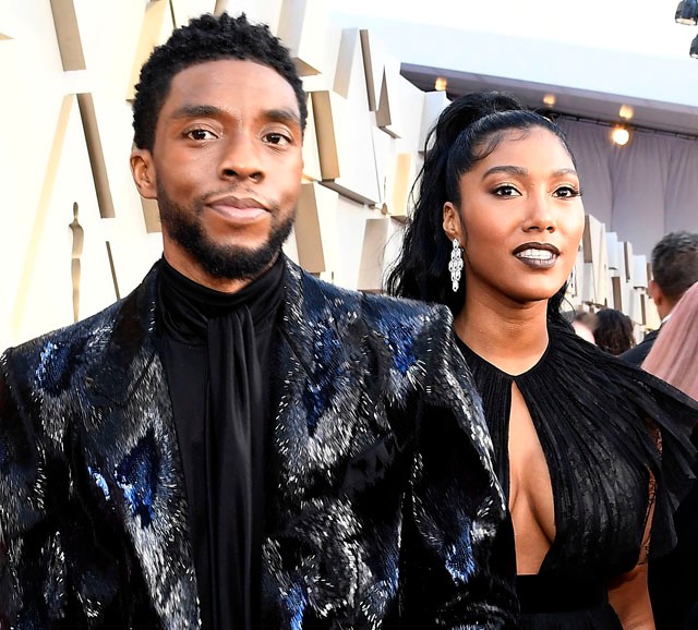 Halála előtt nem sokkal vette feleségül szerelmét Chadwick Boseman