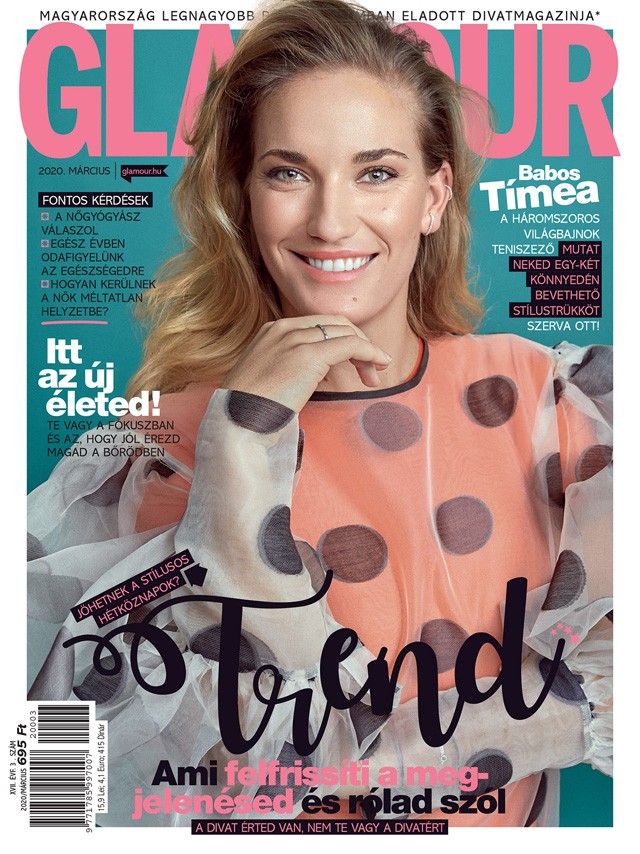 GLAMOUR 2020. március, Babos Tímea