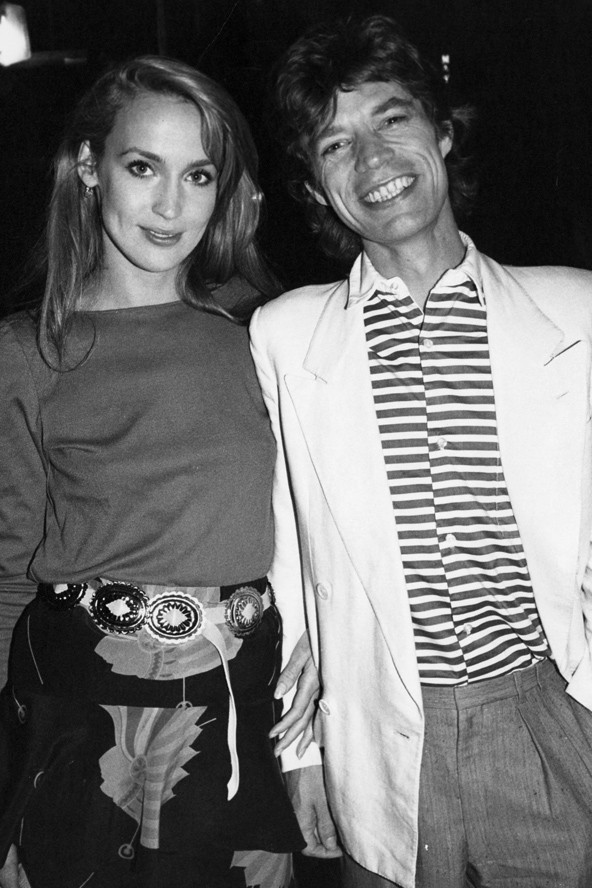 A 80-as évek legmenőbb párja: Jerry Hall és Mick Jagger.