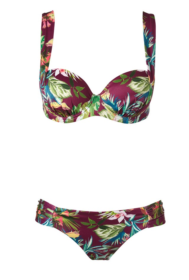 Virágos bikini CALZEDONIA 13000 Ft és 7000 Ft