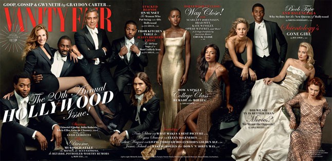 Glamúr a sokszínűség! A Vanity Fair hollywoodi címlapja végre tényleg fair