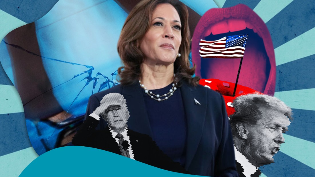Valóban egy veszélyes üvegszikla peremén áll Kamala Harris?