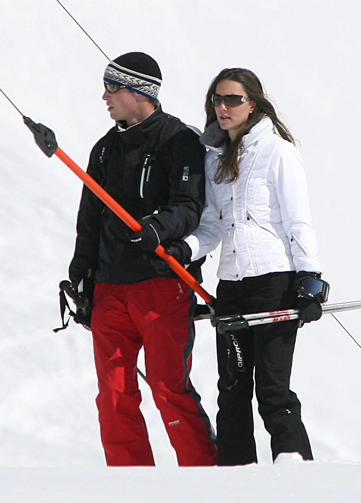 Katalin hercegné és Vilmos herceg mindig is imádott síelni - itt épp Svájcban lazulnak