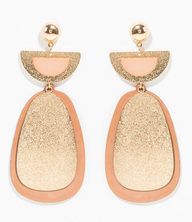 Aranyszínű fülbevaló PARFOIS 3295 Ft