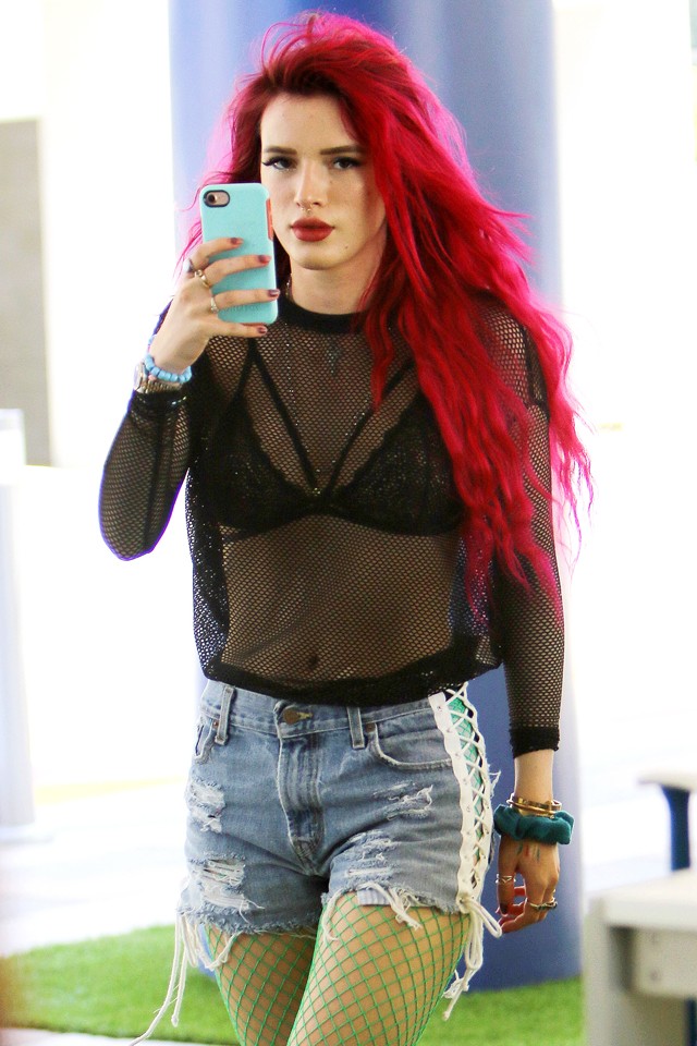 Bella Thorne új haj