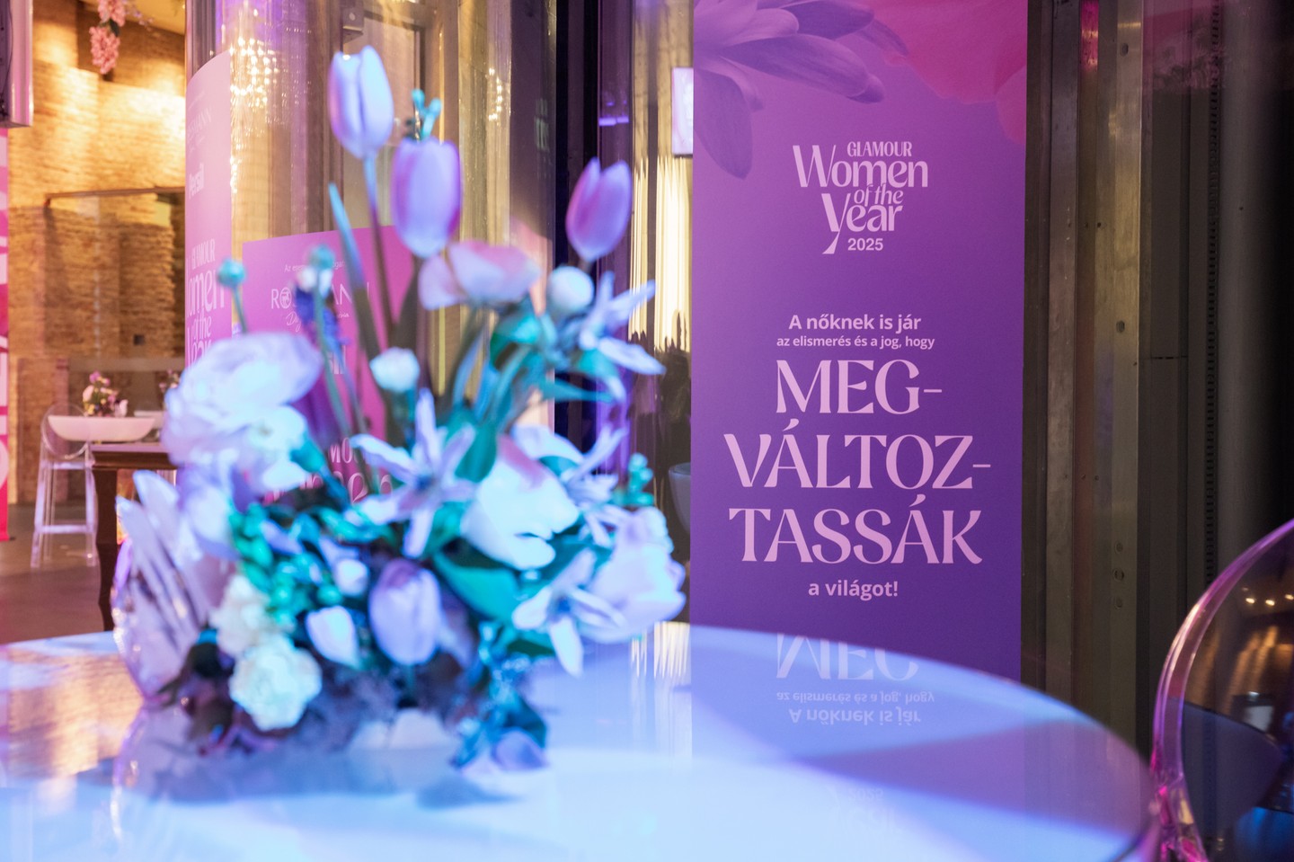 A GLAMOUR Women of the Year 2025 gálának a mesés Várkert Bazár adott otthont
