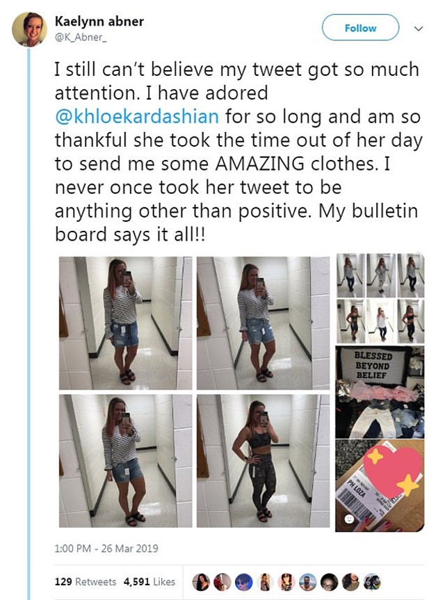 Khloé Kardashian elképesztő módon teljesítette egy rajongója kívánságát