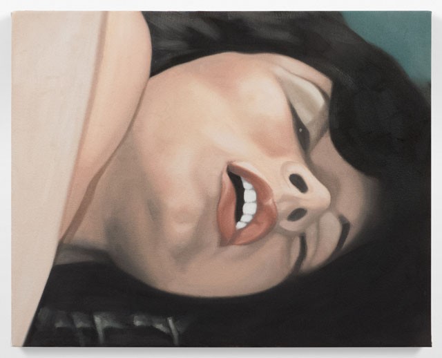 alexandra rubinstein, festmény, orális szex, nyalás, orgazmus, szexualitás, szexuális tárgyiasítás, művészet