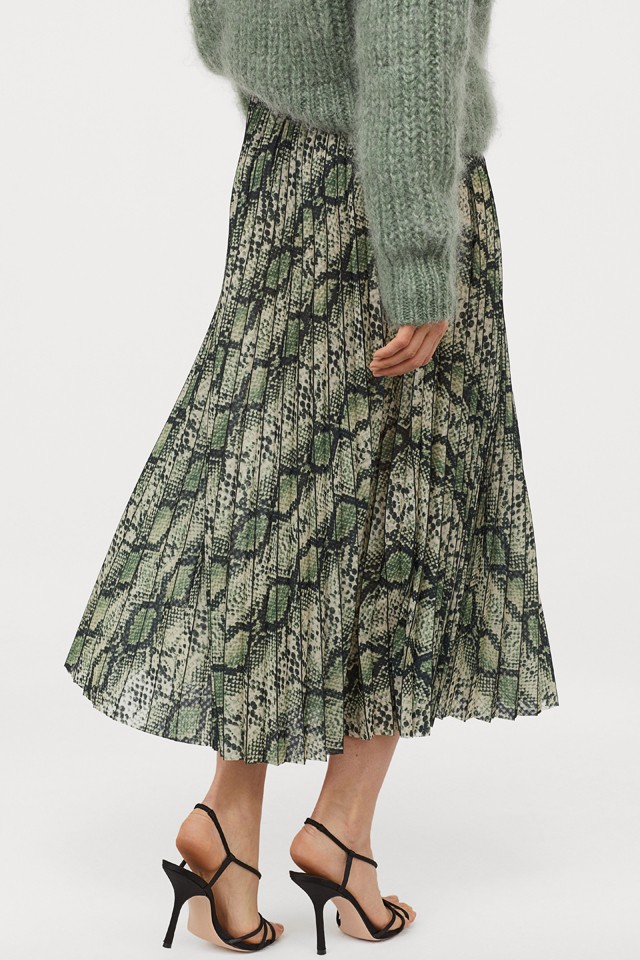 Pliszírozott szoknya H&M 12990 Ft