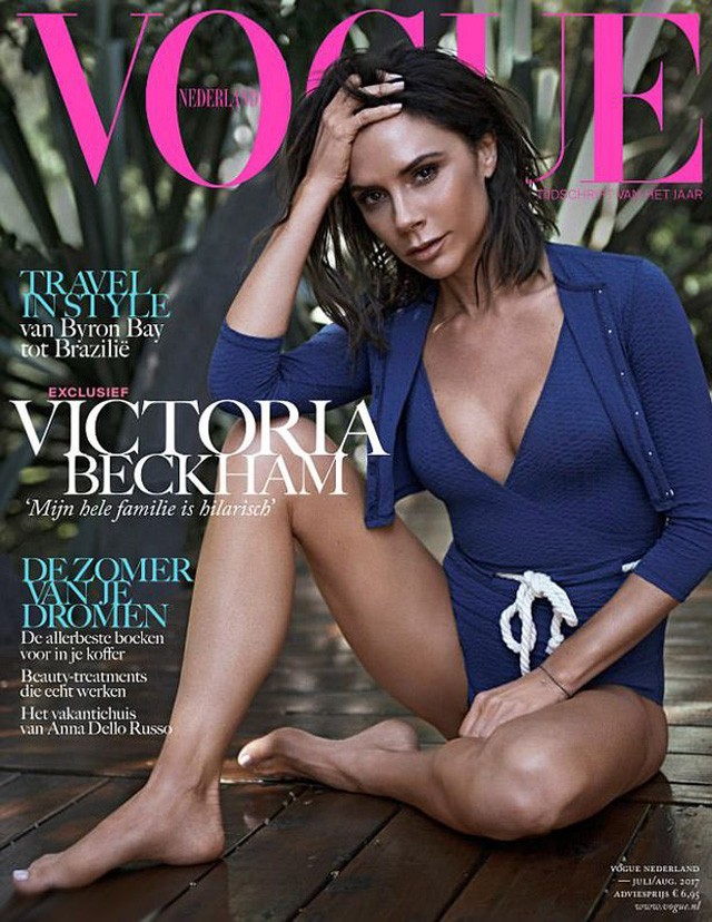Victoria Beckham a holland Vogue címlapján