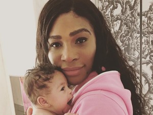 Olvadozni fogsz: Serena Williams kislánya írtó cuki!