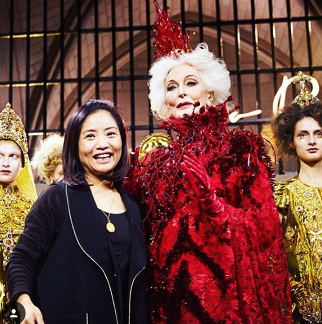 Carmen Dell Orefice modell