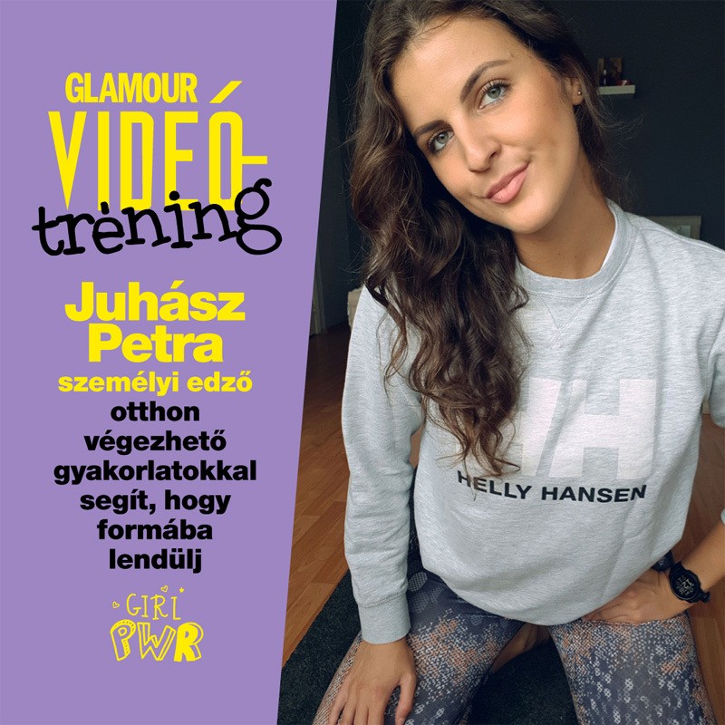 Otthon is végezhető comb- és törzserősítő gyakorlatok Juhász Petrával