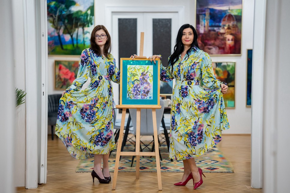 Csilla úgy érzi, hogy az egyensúly megtalálásához szabad alkotói munkára van szükség