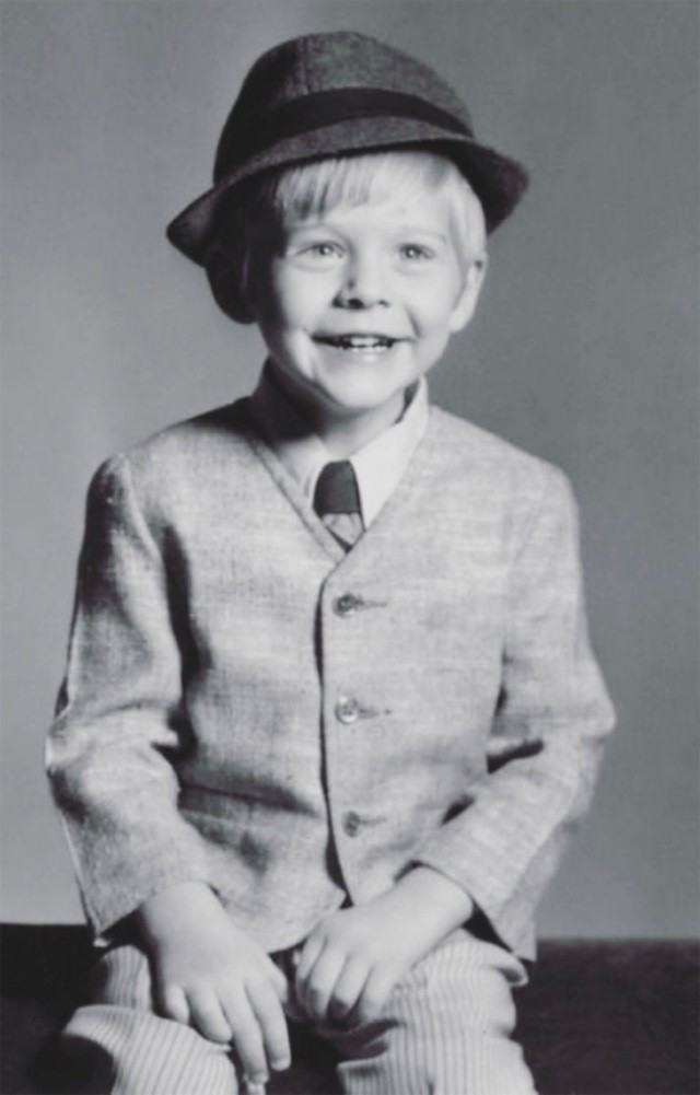 Kurt Cobain gyerekkori fotója