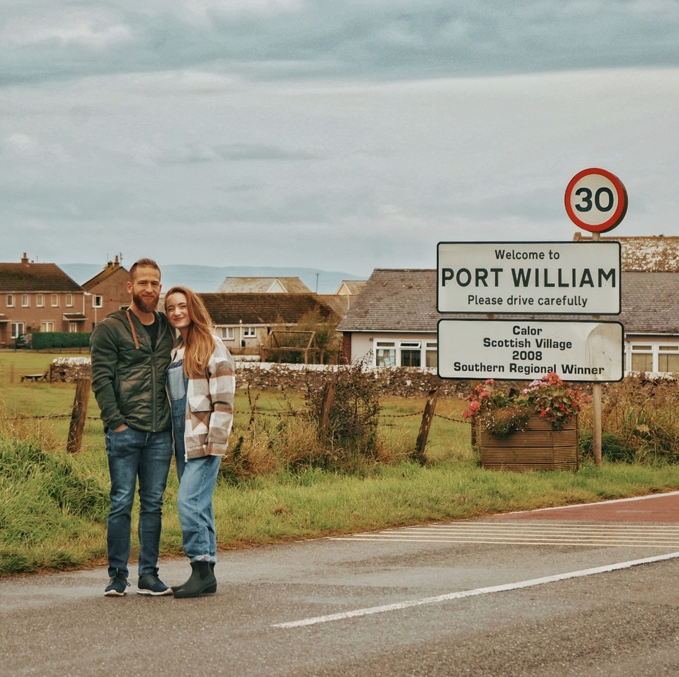 A tudatosság és a véletlen közös szerelemgyereke Ilyés Timi és párja számára a Skóciába költözés