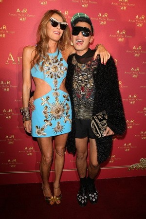 Anna Dello Russo és a sztárblogger, Bryanboy